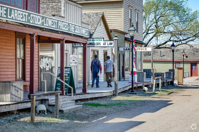 Residents can visit the Old Cowtown Museum near El Pueblo to learn some local history.