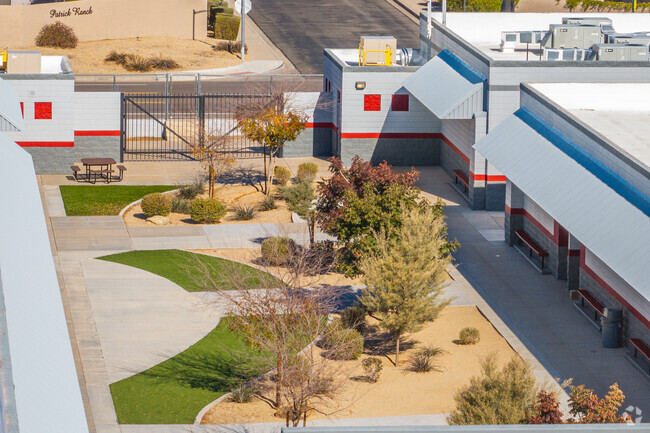 The center of campus at Hillcrest Middle School in Glendale.