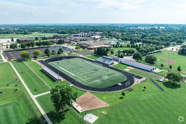 Sioux Center High School in Sioux Center provides a positive environment for students.