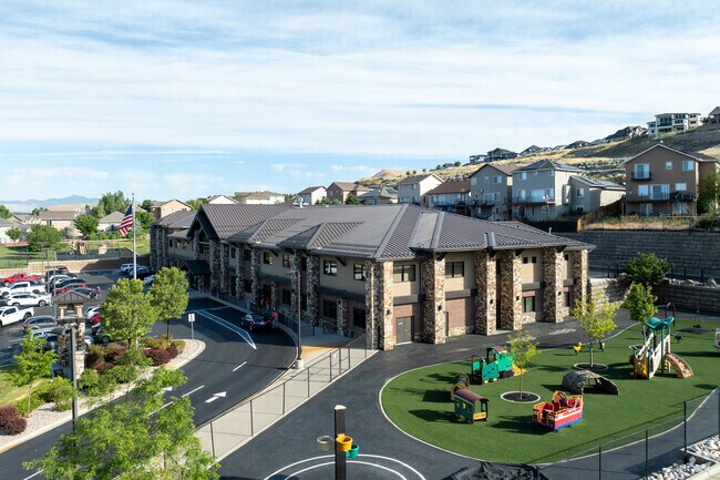 Challenger School is located in the Lehi neighborhood.
