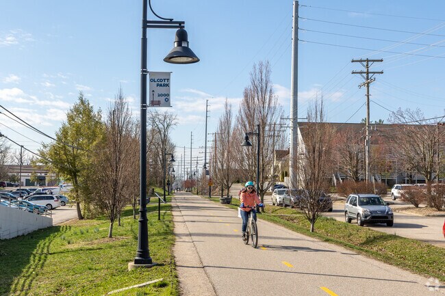 Cycle the B-Line Trail for a few hours and enjoy the city of Bloomington.