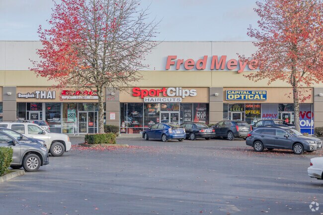 Multiple shops to peruse on Sleater Kinney in Lacey WA.