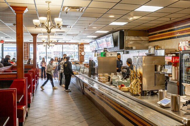 Brother's Deli is a popular restaurant in the nearby downtown Wakefield area with a wide variety of food choices.