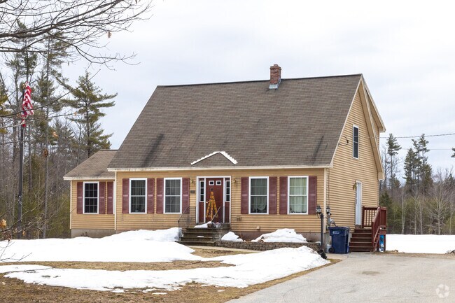 This Cape Cod is an example of the various house styles in Limington.