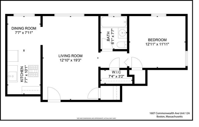 1607 Commonwealth Ave unit 12A, Brighton, MA 02135 - photo 5