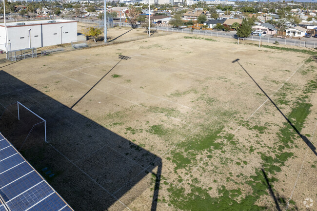 Phoenix’s Garfield Elementary School has plenty of outdoor space for kids to play during recess.