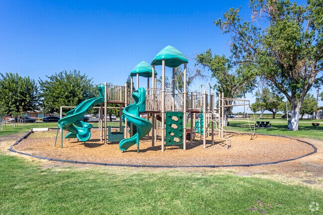 There is a large playground for kids at Pierini Park in Dos Palos.