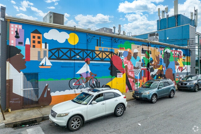 Enjoy the beautiful murals that Cherry Hill has for those who live here.