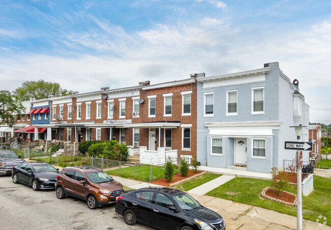 CHM is commonly comprised of traditional rowhomes and paved sidewalks for pedestrians.