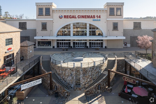 Regal Cinemas was renovated and provides modern amenities to moviegoers in El Dorado Hills.