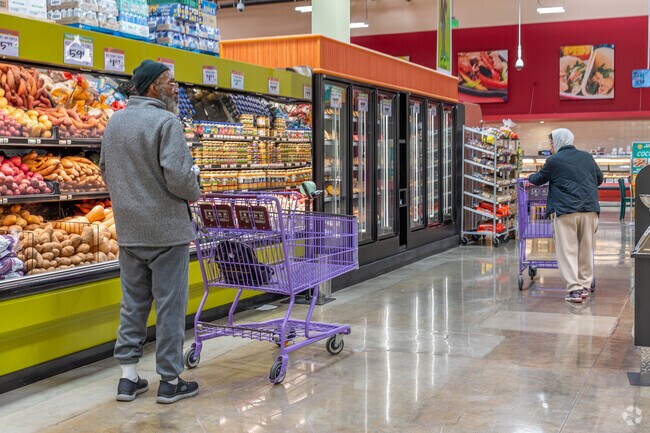 Find fresh produce at Rancho San Miguel Markets near Fairgrounds.
