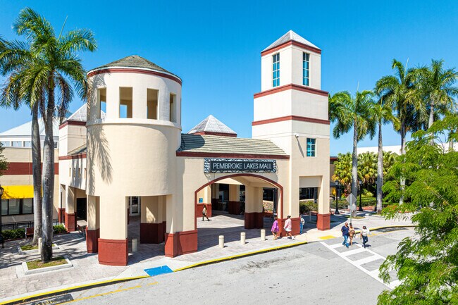 The Pembroke Lakes Mall is only a few minutes away from Pembroke Lakes South.