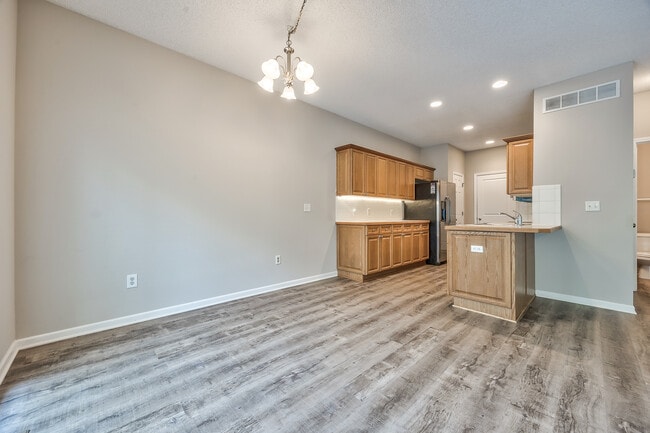 Dining area off kitchen