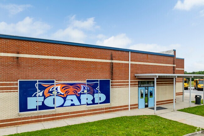 Fred T. Foard High School is home to the Tigers.