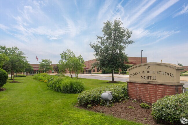 Geneva Middle School North serves the local community.