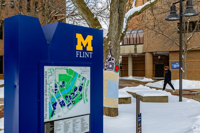UofM Flint in downtown is another major university near University Avenue Neighborhood.