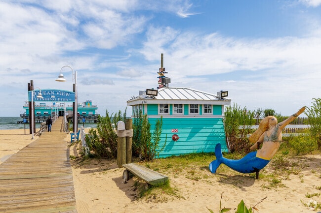 Northside residents can fish at the Ocean View Fishing Pier.