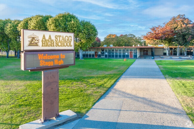 Educational opportunities abound at Stagg Senior High School.