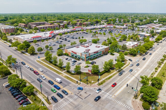 Nantucket Square Shopping Center is a central hub for South Schaumburg residents, featuring a range of shops and restaurants.