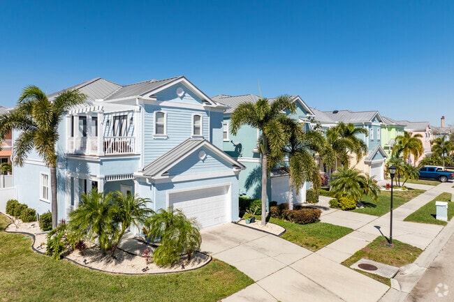 Neighborhoods of large costal style homes are being seen in Apollo Beach.