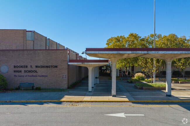 High school students in Bruce's Park are served by B. T. Washington High School.