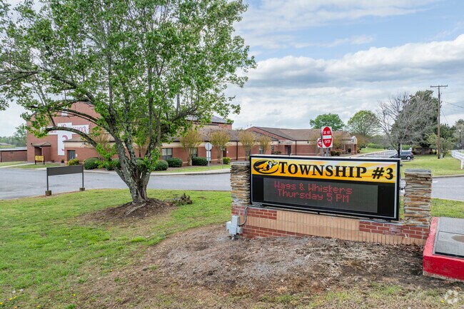 Township Three Elementary School lies to the South of Shelby, NC.