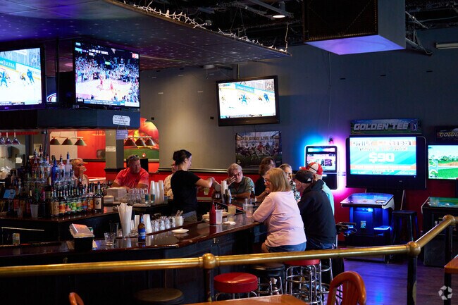 Elmo’s Rock Bar and Grill is a cool hangout for any time drinks for Tropical Breeze Residents.
