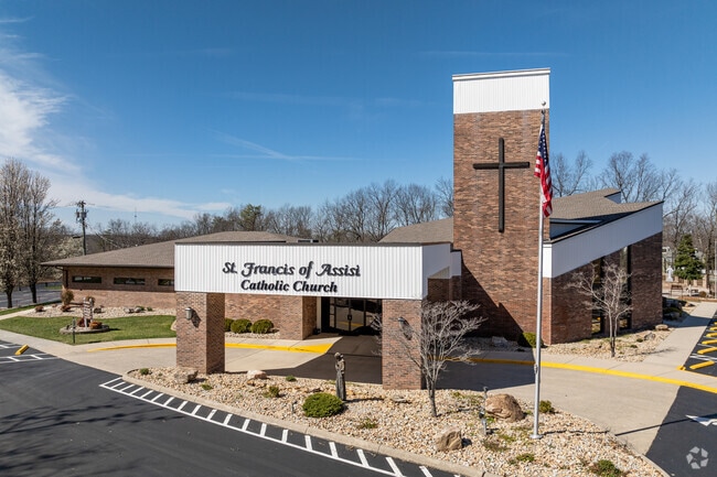 Saint Francis of Assisi Catholic Church is a popular house of worship in Fairfield Glade.