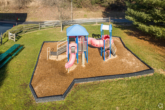 The younger kids at St. Maximilian Kolbe School get their play environment.