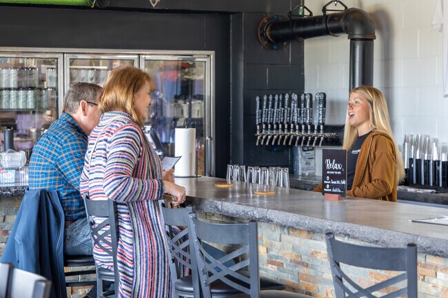 You can get a great local beer at Sunset Hill Brewing in New Hanover.