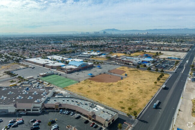 Monaco Mario C & Joanne Middle School is situated in the North part of Las Vegas.