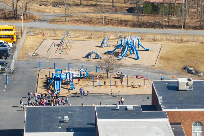 Lots of features for kids to enjoy at Cairo-Durham Elementary School.
