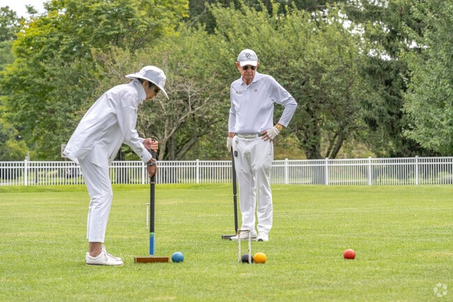 The Greenwich Croquet Club is located in Indian Field's Bruce Park.