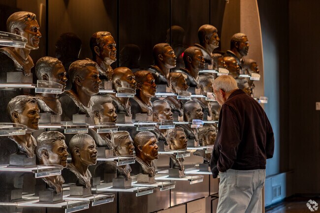 Hall of Fame Gallery has every Pro-Footballer inductee in Canton.