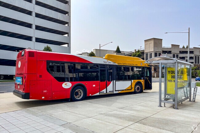Buses are available throughout McNair to transport residents.