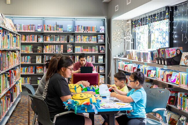 The Turner Library is perfect for all ages and crafting can be tons of fun.