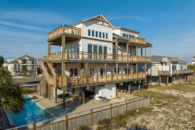 Pensacola Beach has plenty of waterfront spaces for housing.