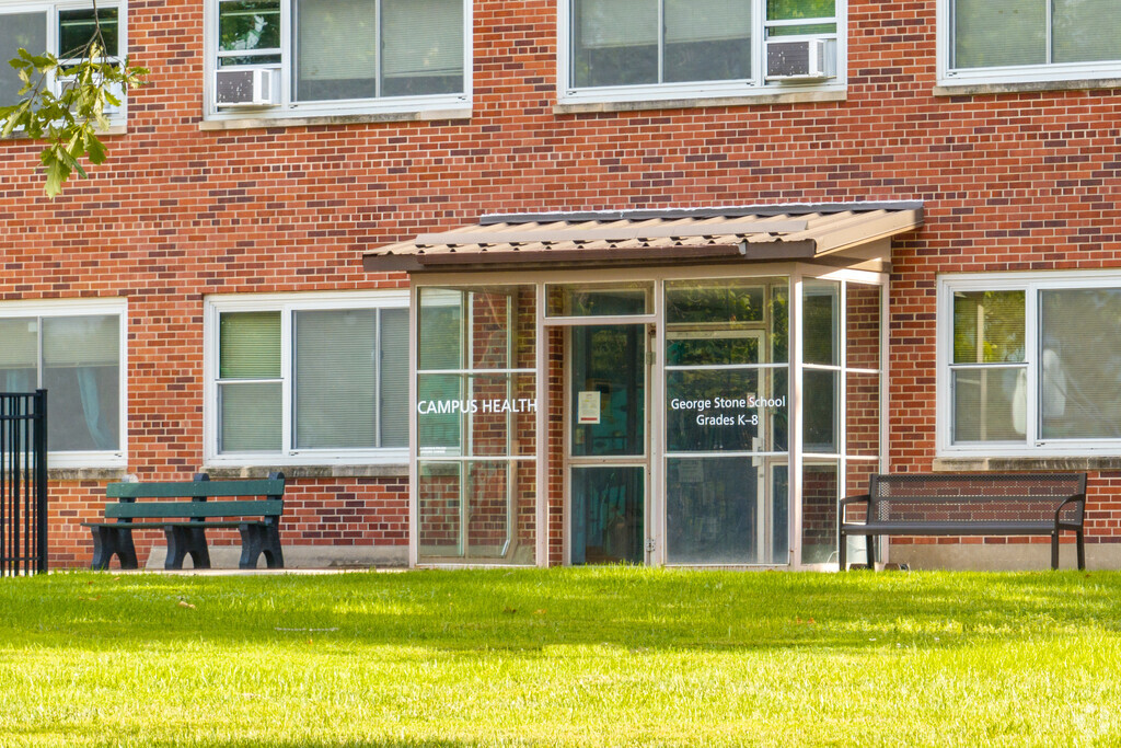 George Stone Elementary School serves students in grades K-8.