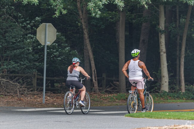Killens Pond State Park has miles of paved and dirt paths for biking or hiking.
