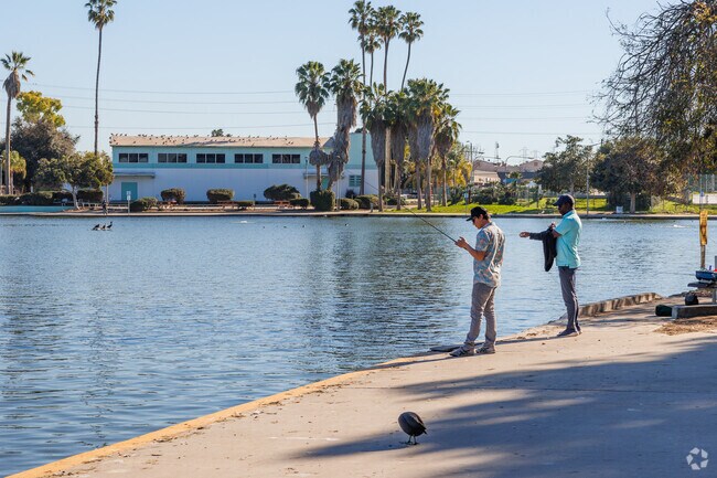 Alondra Park is best known for its spacious, namesake park, anchored by a lake with an island.