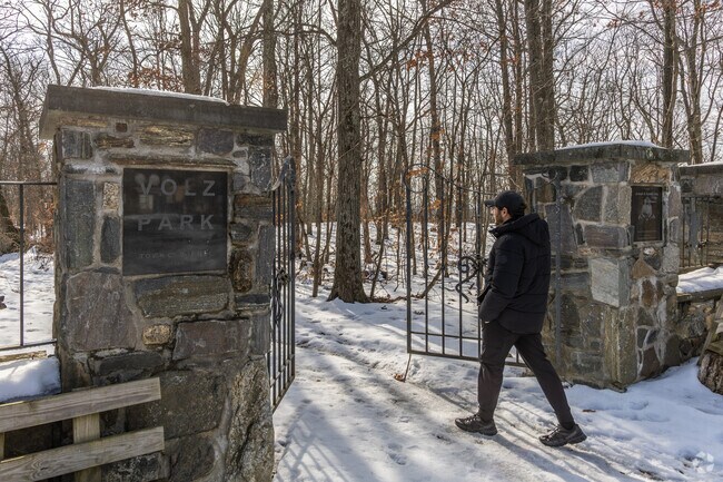 Volz Park in Mahopac has scenic wooded trails, and some of the best views of Mahopac Lake.