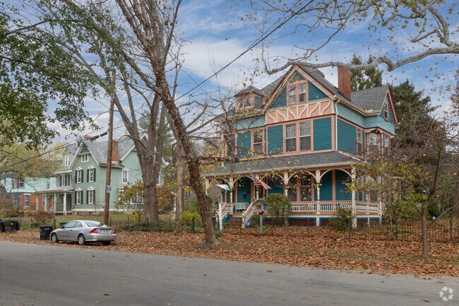 Rows of beautiful Old Victorian homes can be found in the downtown area of Sayler Park.