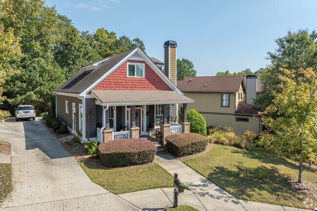 Newly constructed craftsman homes are very popular in the Oak Bend area.