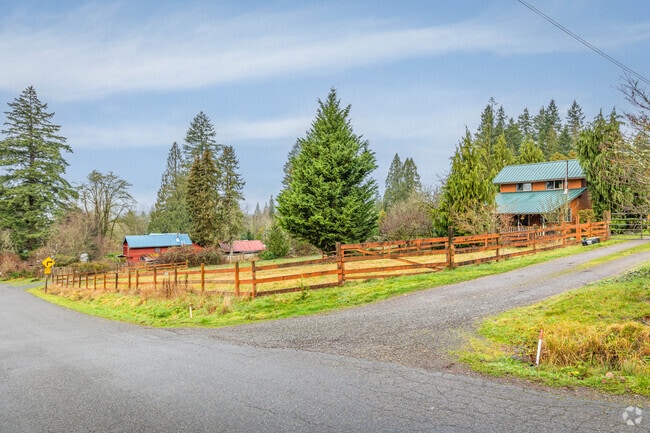 Many of the homes in Novelty are situated on lots with multiple acres such as this one.
