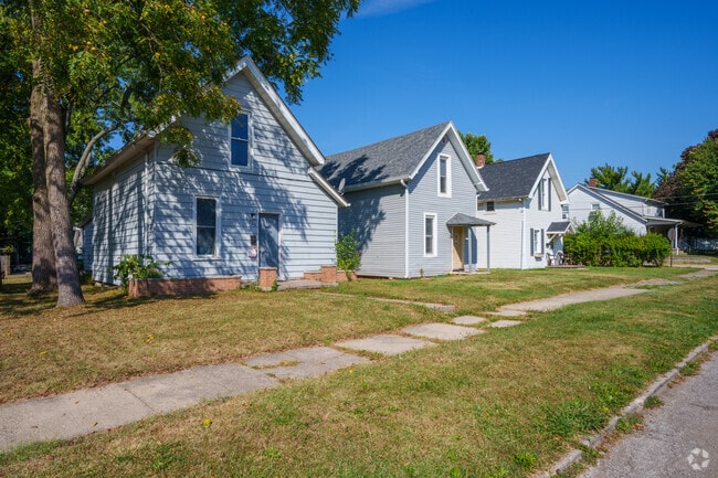 A fair share of streets in South Oakland are lined with worker cottage-style homes.