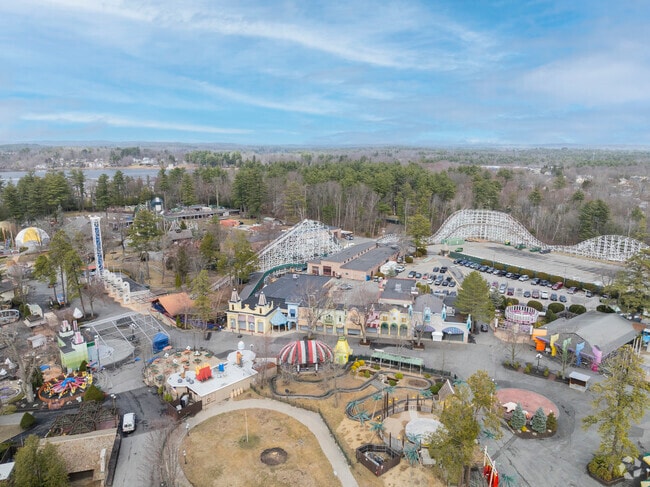 Canobie Lake Park in Depot Village is a classic New England amusement park filled with thrilling rides, family fun and summer memories.