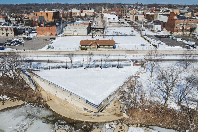 Little Turtle Waterway is a great spot to step into nature and take in the river views in downtown Logansport.