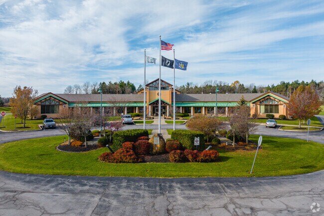 Elma Town Hall sits just off of Bowen Rd.