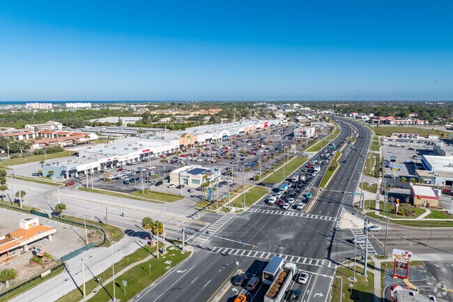 US 19 through New Port Richey West has numerous shopping and restaurants.