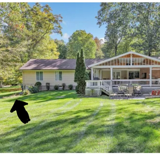 Private back Entrance with Patio
